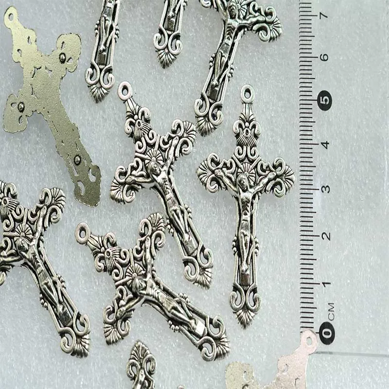 Винтажный браслет с крестом Иисуса цепочка подвеской ювелирные изделия|Шармы| |