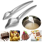 Художественный карандаш ChefValon с покрытием соуса, дизайнерская кухонная насадка для декорирования десертов, портативная ложка-карандаш с рисунком соуса