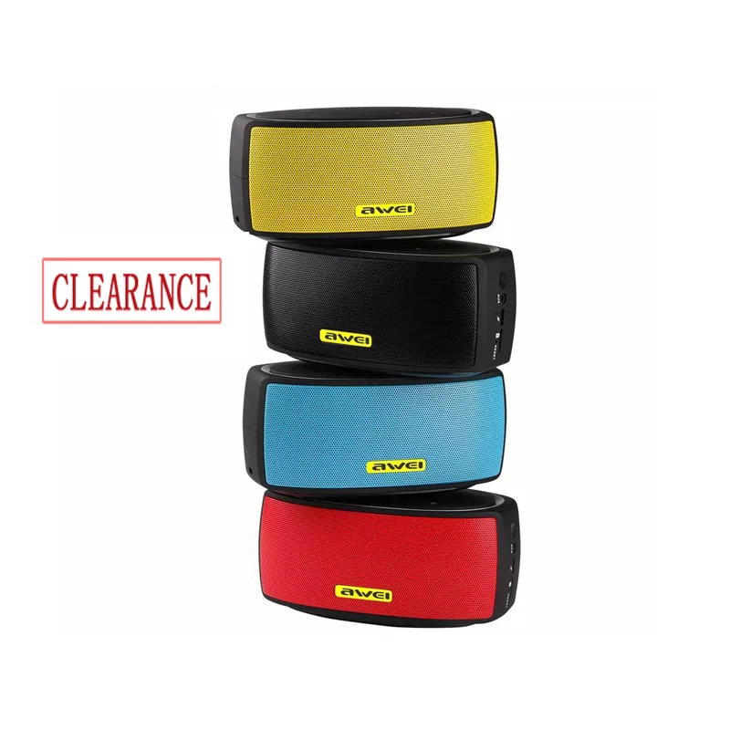 Мини-Колонка AWEI Y210 портативная Bluetooth Колонка NFC компьютерная колонка с TF AUX usb