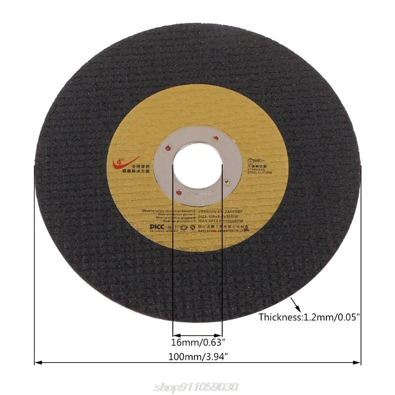 

5pcs Abrasive Metal Cutting Saw Blades Cut Off Wheel Grinding Disc High Performance D22 20 Dropshipping