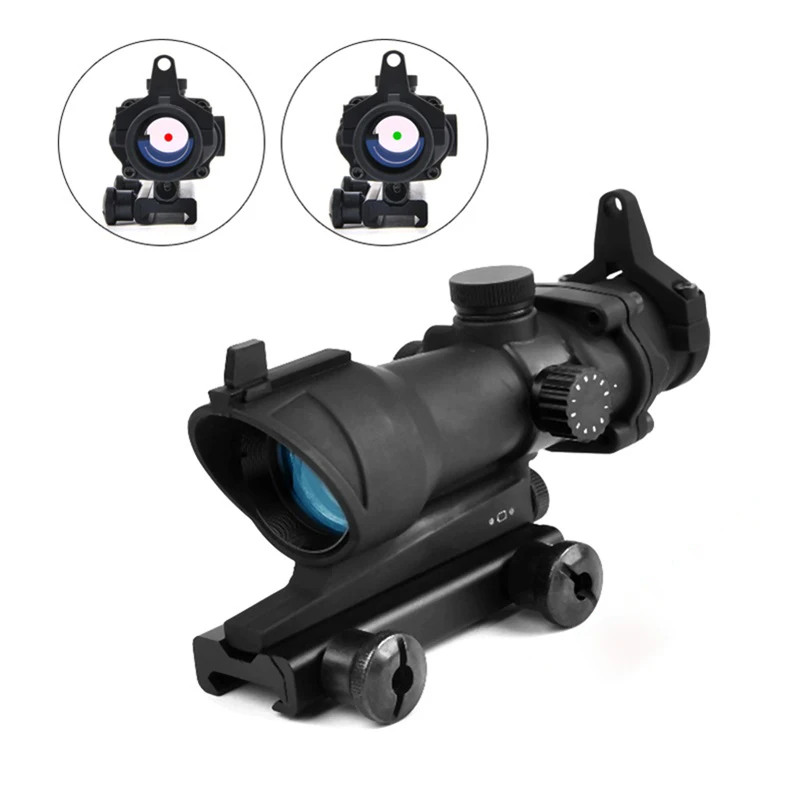 Trijico ACOG 1X32 оптическая винтовка с красной точкой прицел аког красная точка область