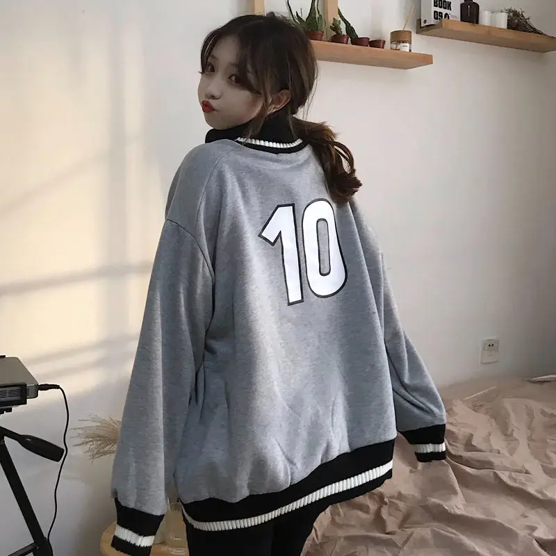 

oversize velvet Autumn winter 2020 loose large size Korean style sweatshirt women clothes coat long sleeve harajuku hoodies