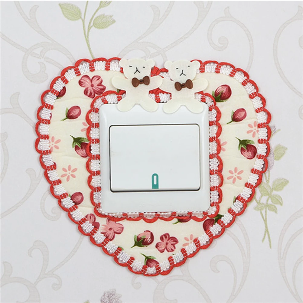 10 шт. наклейки для домашней одежды Защитные чехлы с мультяшным переключателем