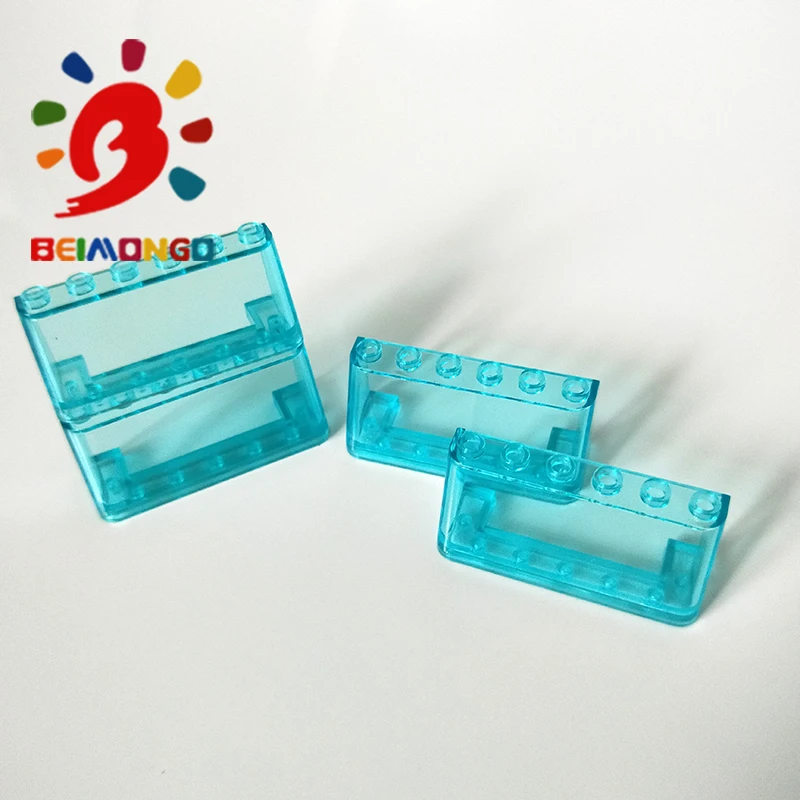 Бесплатная доставка! BEIMONGO строительные блоки MOC ветровое стекло 2x6x2 окно 20 шт DIY