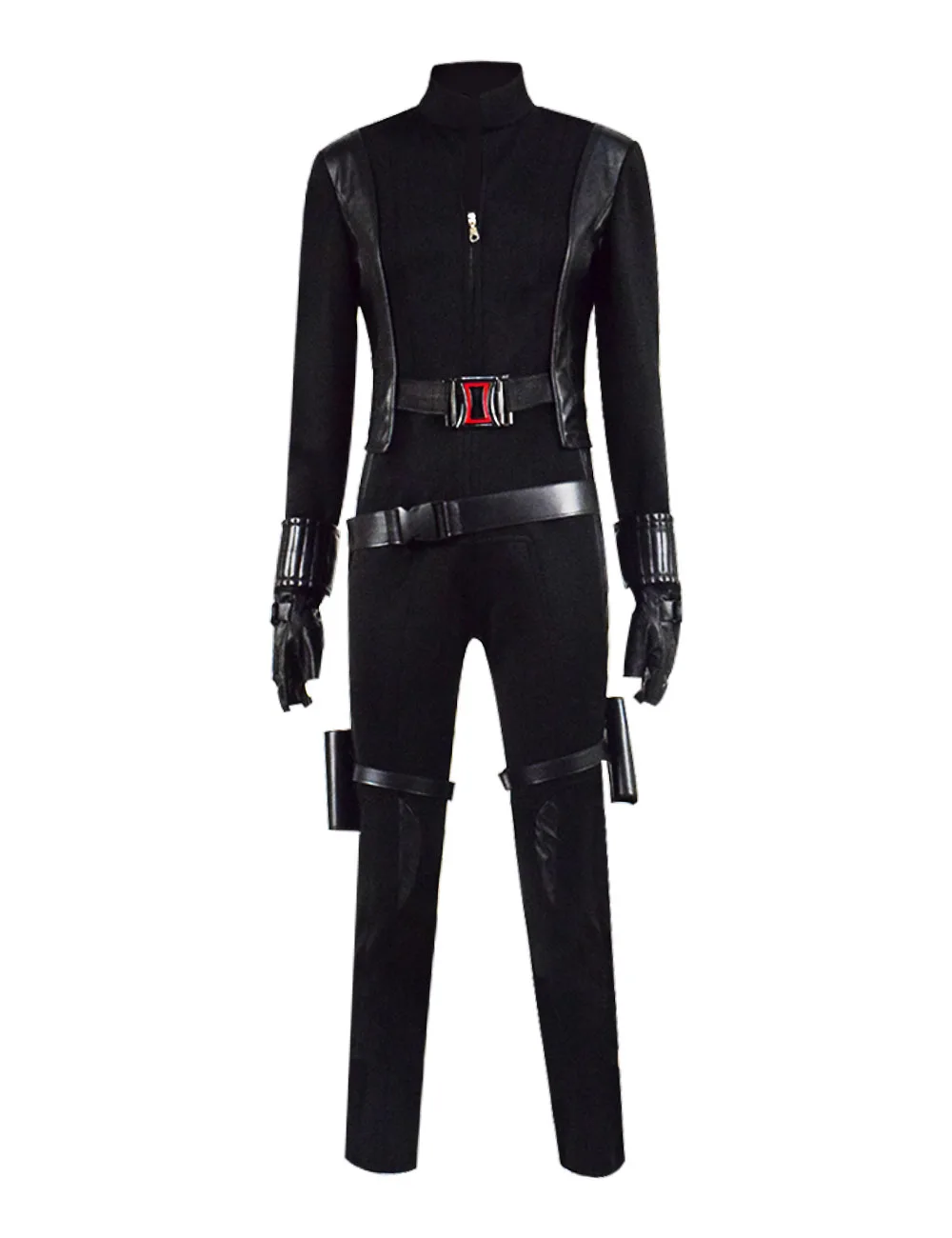 Cosdaddy Natasha Romanoff Widow косплей костюм черный комбинезон полный комплект Женский боевой костюм на Хэллоуин боди