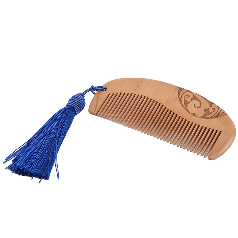 Утолщенная бутиковая искусственная резная Расческа Антистатические