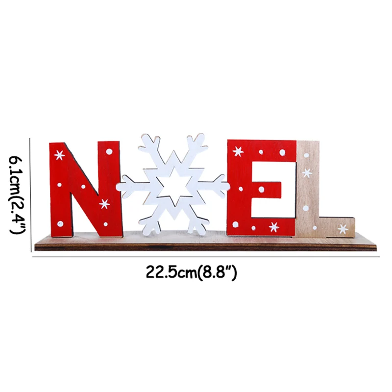 noel ornament Счастливого Рождества фоторамка реквизит Рождественские настольные украшения Navidad праздничные вечерние фоторамки год noel - Цвет: noel ornament