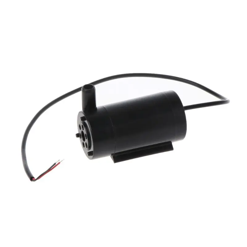 Мини электрический водяной погружной насос 3л/мин от 5 В до 12 для аквариума