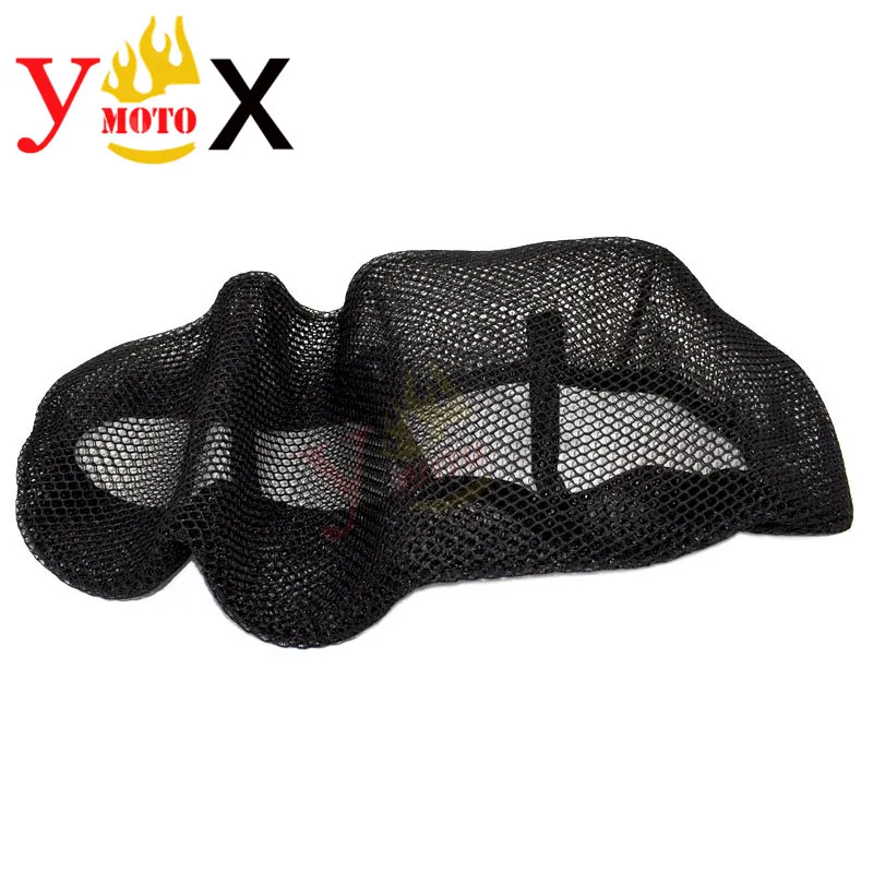 Мотоцикл Противоскользящий 3D сетчатый тканевый чехол для сиденья дышащая