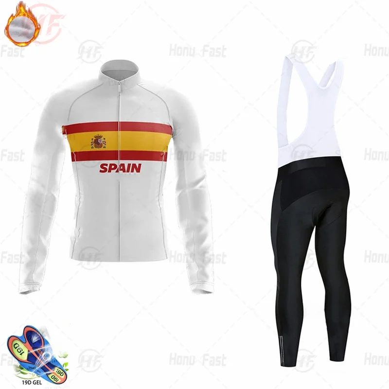 Nuova спанья на велосипеде Термальность флисовая куртка Ciclismo Hombre команда