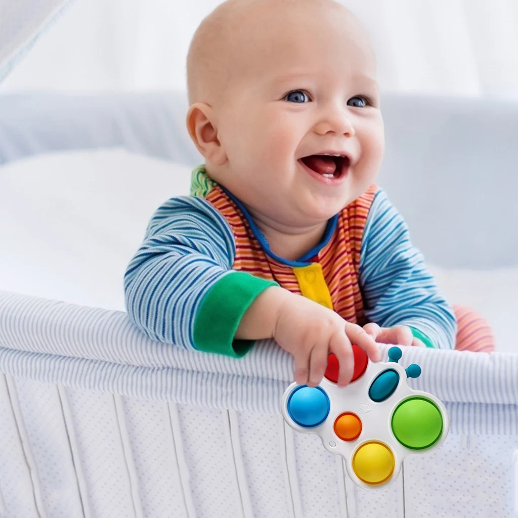 Juguete sensorial para beb&eacute;s, tablero de presi&oacute;n Simple-2