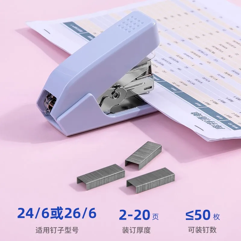 

Deli 0460 Power Saving Stapler paper easy Binding Office Binding Office Accessories Stepler Stationery Bookbinding Paper Stapler