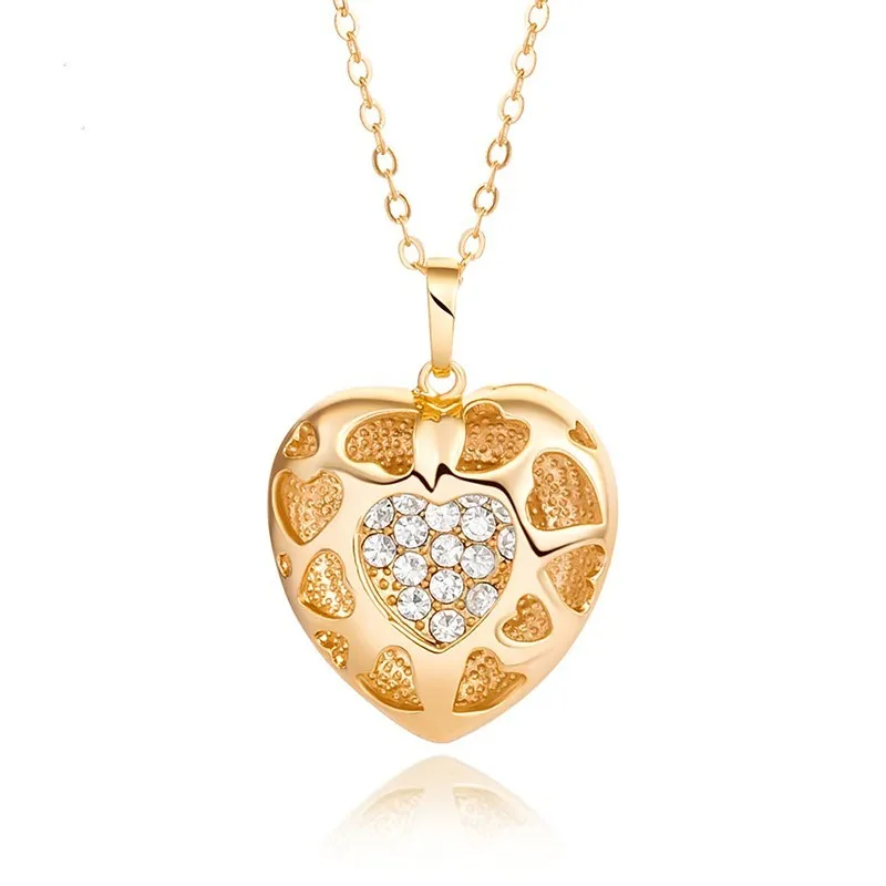 Модный панк хип хоп женский мужской кулон в форме пули Стразы цепочка из