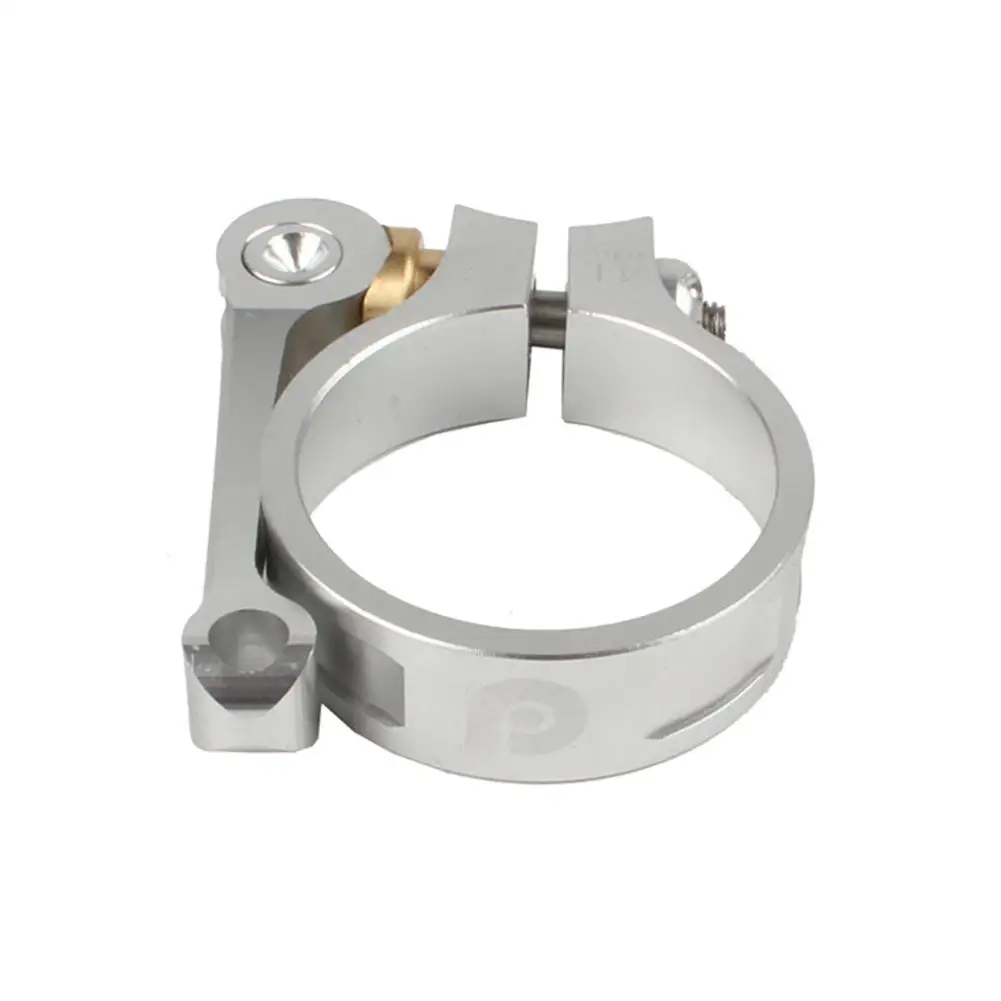 

1pc Ultra Light Folding Bike 33.9mm Aluminum Alloy Frame Seatpost Clamp 41mm Seat Tube Clip MTB Bike Mountain Bicycle Parts