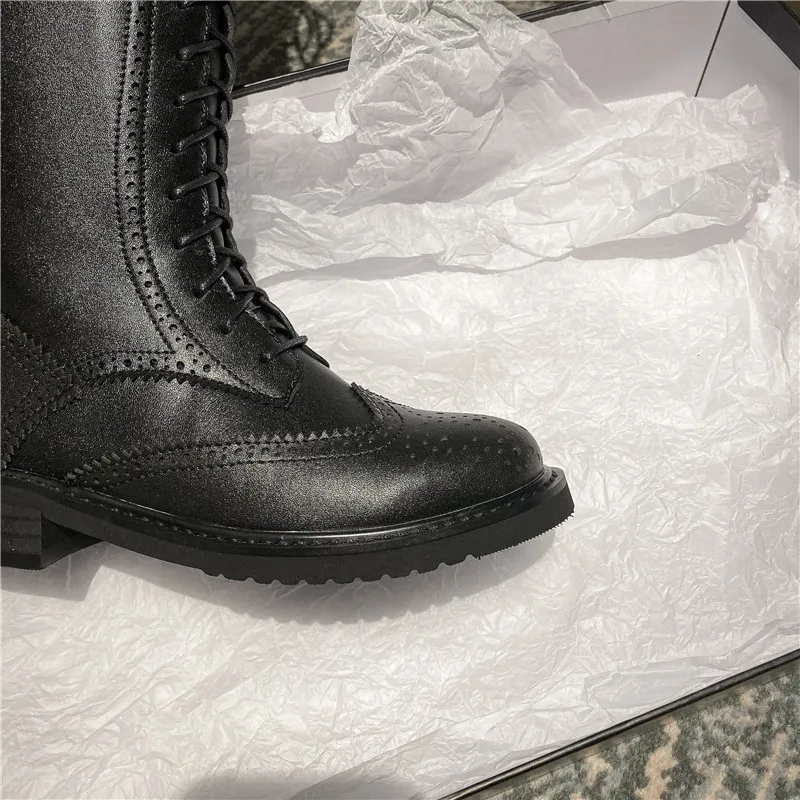 ASUMER/2020 Высококачественная обувь из натуральной кожи Женские сапоги до колена с