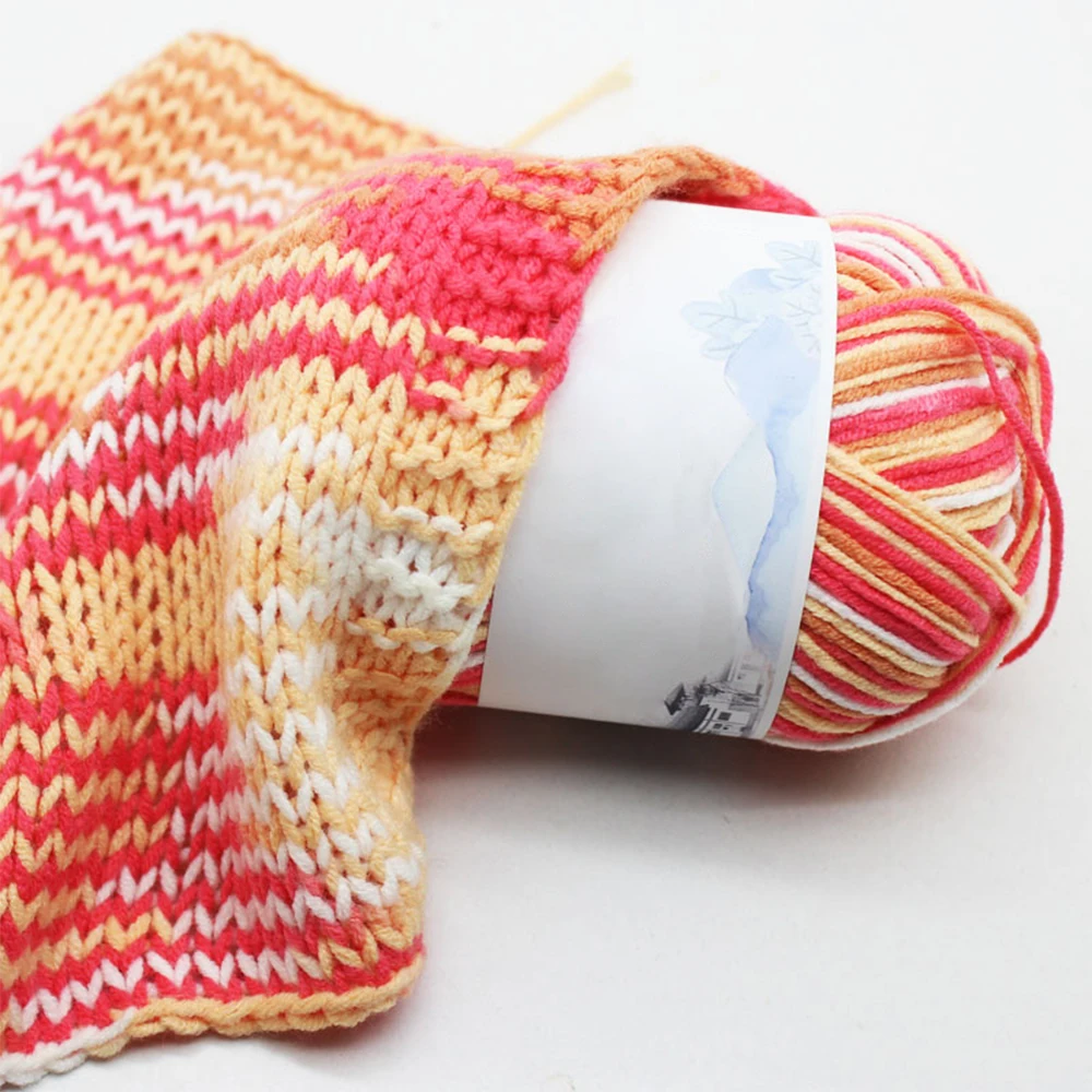 Мягкая теплая детская пряжа для ручного вязания молочный хлопок|Пряжа| |