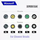 Регулятор устройство для экономии воды WASOURLF 2 шт., регулятор воды 4 л 6 л 8 л, редуктор, насадка для душа, смеситель, шланг для душа, ванны