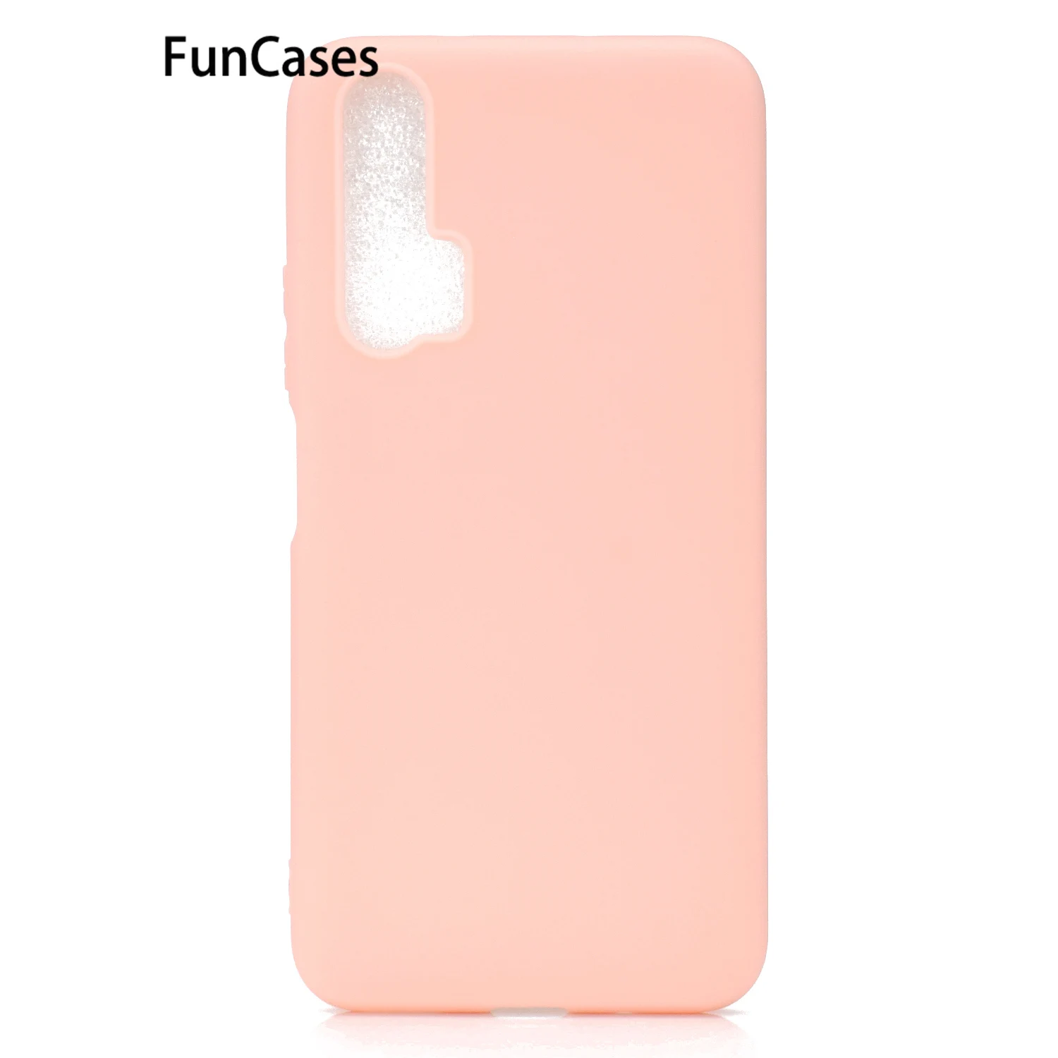 Однотонные мягкие чехлы из ТПУ для capinha huawei Honor 20 Pro смартфонов Etui | Мобильные