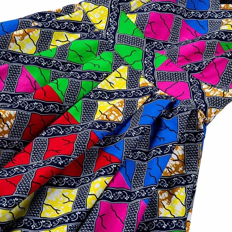 Африканские платья для женщин новое Повседневное платье с цветочным принтом