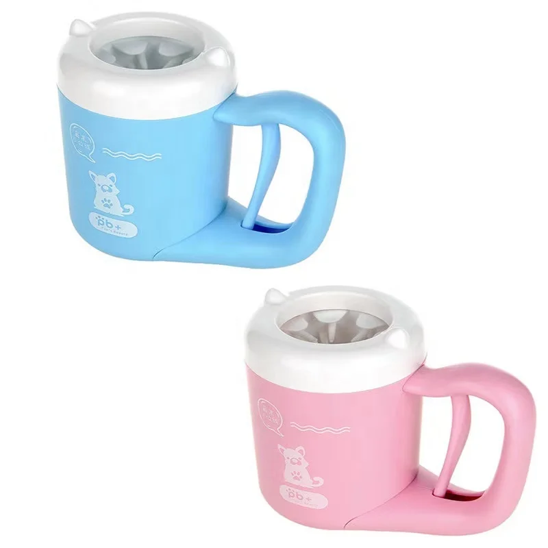 

Silicone Pet Animal Wash Cat Foot Claw Bathing Grooming Cleaning Tool Cup Brush Dog Paw Cleaner
