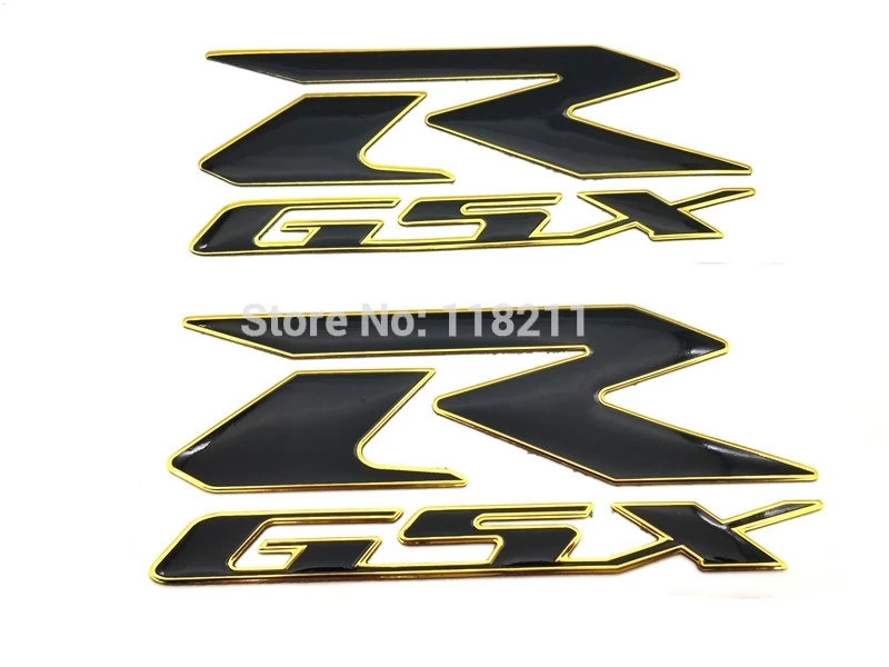 3D приподнятые наклейки этикетка эмблема обтекатели для SUZUKI R GSX GSXR 600 750 1000 K1 K2 K3 K4 K5