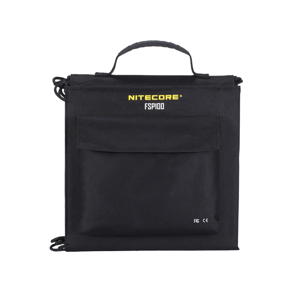 Складная солнечная панель Nitecore FSP100 FSP100W 100 Вт адаптер питания для путешествий