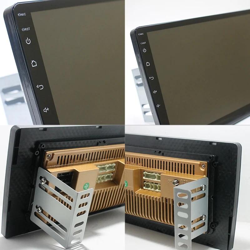 10.1 Inch Android 8.1 Quad Core 2 Din Car Press Stereo Radio Gps Wifi Mp5 Player Us | Электроника
