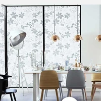 window glass film 3d frosted privacy film window sticker decals sun uv protection window stickers sliding door home decor