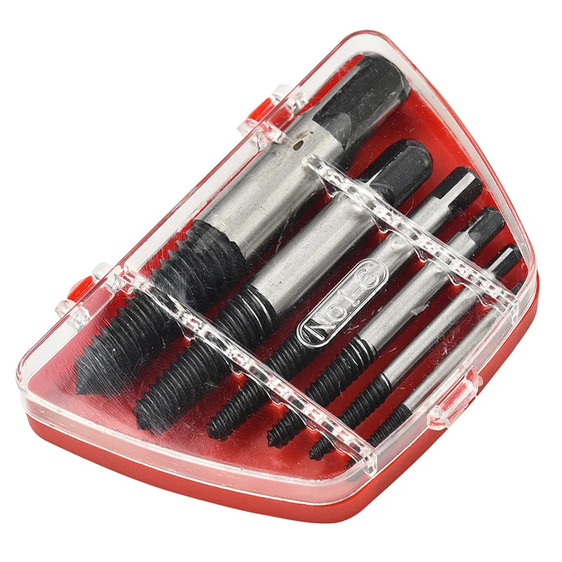 Высококачественный инструмент для авторемонта 5/6 шт. 4 15 мм резьбовой экстрактор