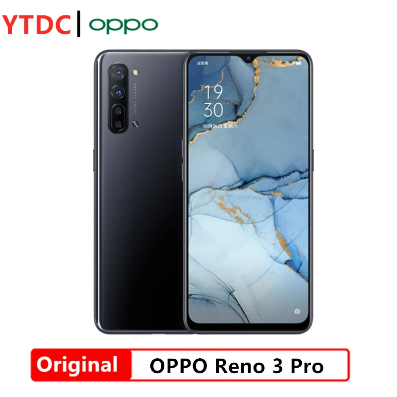Новый OPPO Рино 3 Pro 5G смартфон 8 Гб Оперативная память 128 Встроенная Snapdragon 76 Octa Core VOOC 4