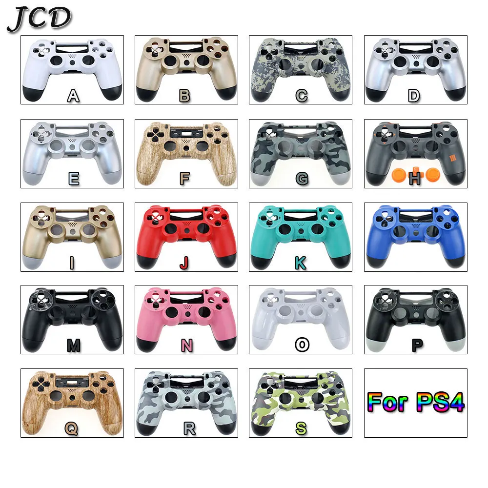 JCD пластиковые Корпус оболочка для Sony Playstation 4 PS4 V1 JDM 001 011 Беспроводной контроллер