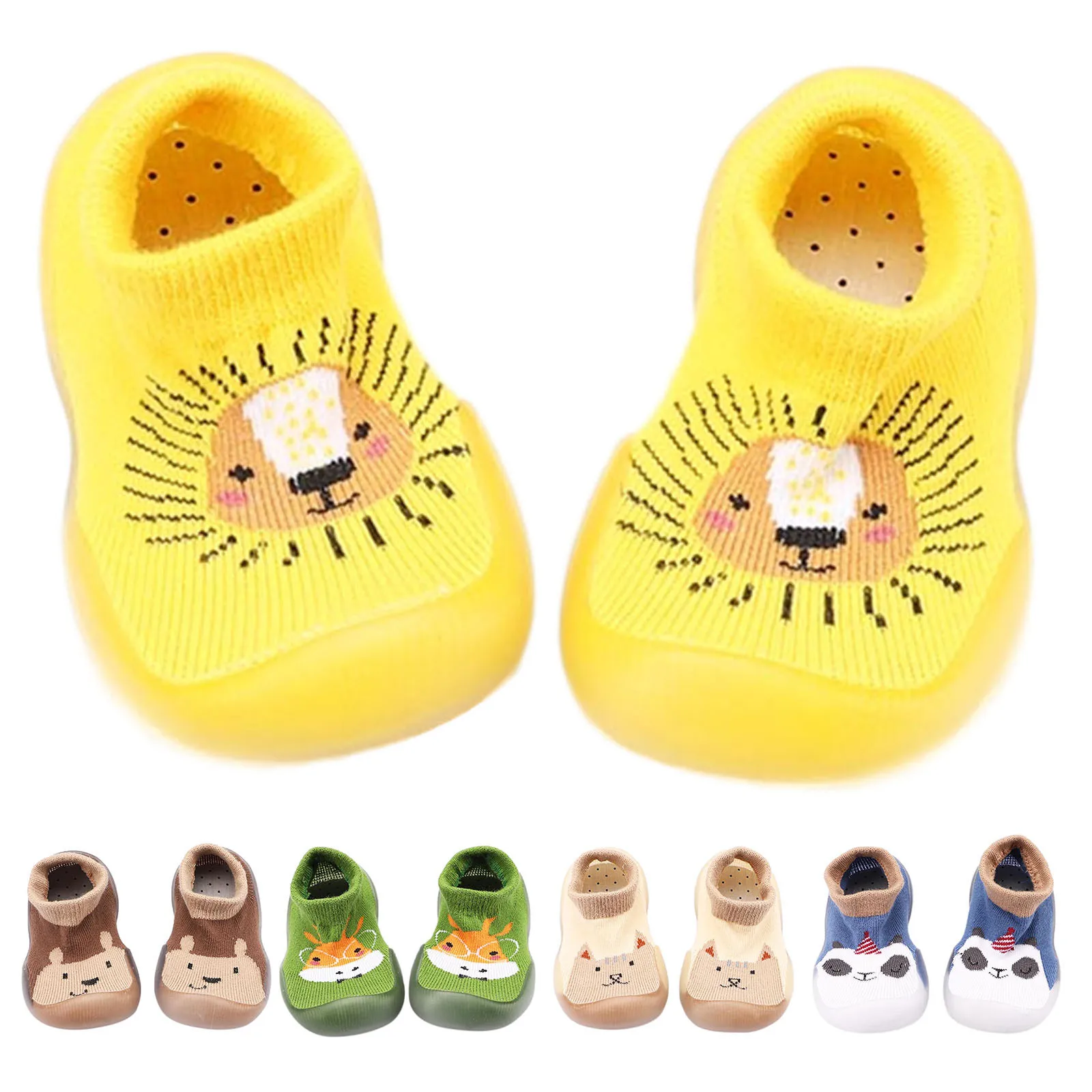 

2021Children Kids Baby Girls Boys Breathable Socks Shoes Floor Shoes Sneakers Infant Toddler Shoes Prewalker Baby First Walkers#