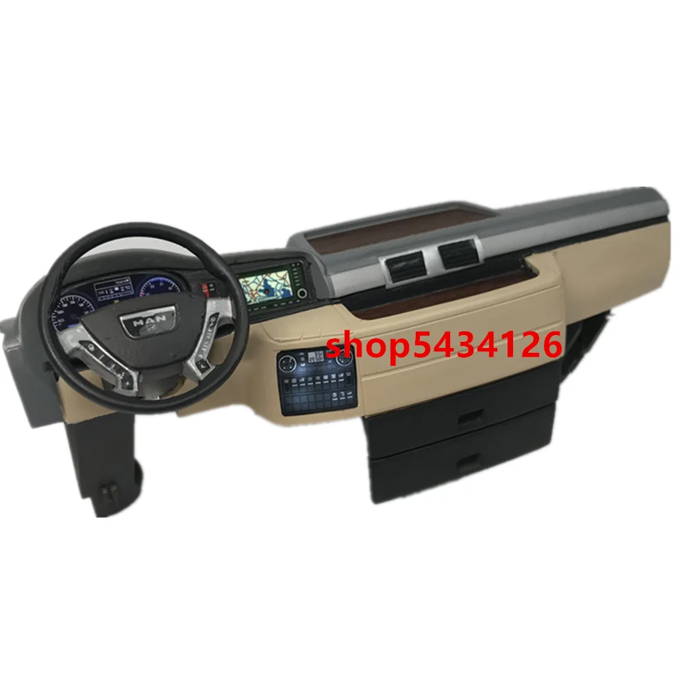 Внутренние наборы кабины Tamiya MAN TGX для 1/14 Rc трактора прицепа грузовика Actros 56325