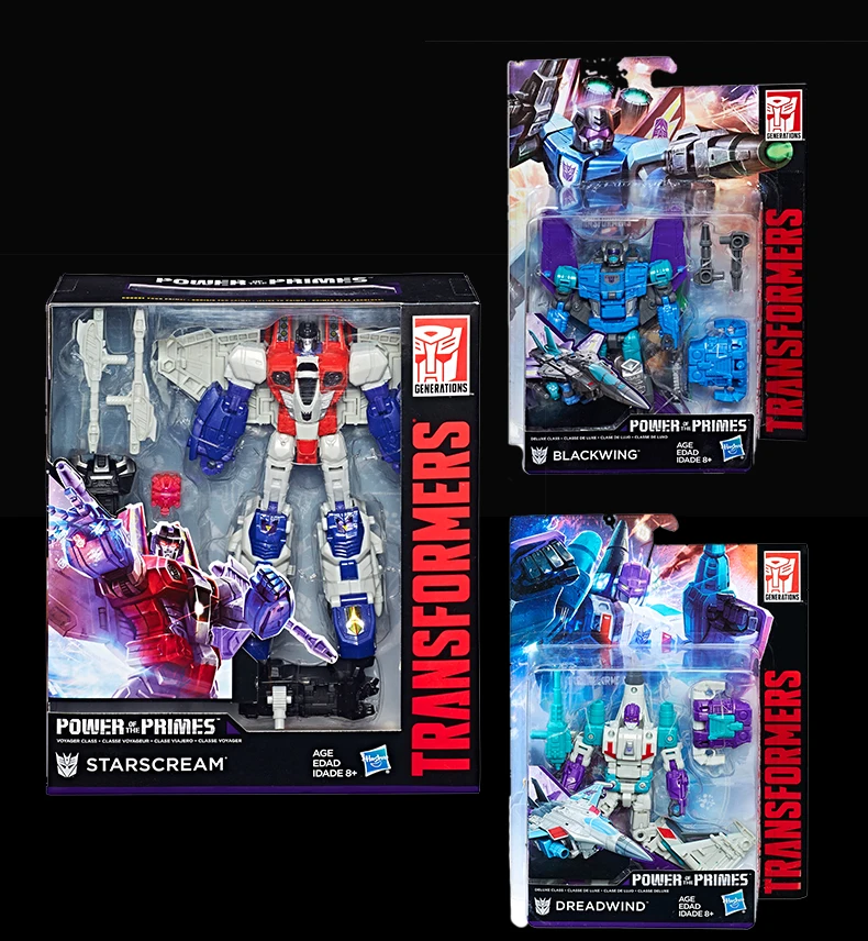 Hasbro Трансформеры поколения сила праймов класса люкс дредвин Blackwing Autobot фигурка Модель автомобиля игрушки