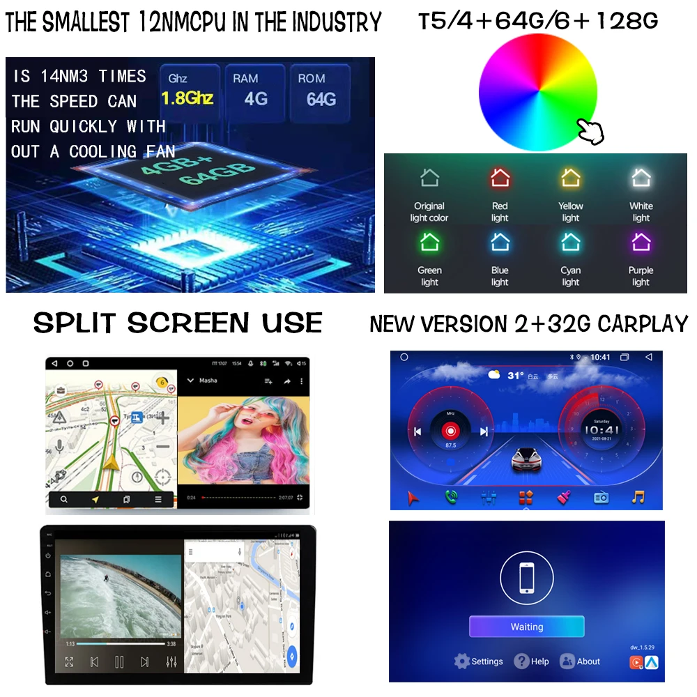 Автомагнитола 9 дюймов для Toyota Land Cruiser Prado 120 2004-2009 Android 11 стереоприемник
