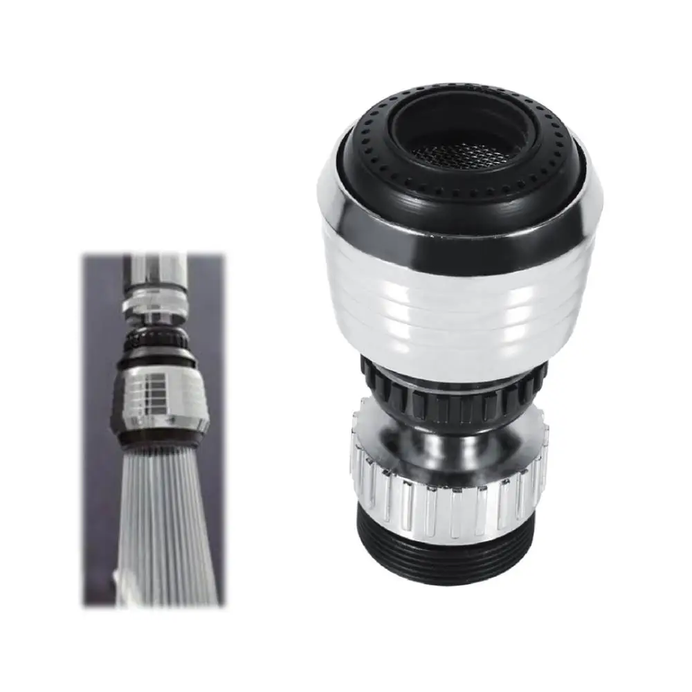 Насадка для кухонного смесителя 360 градусов фильтр воды барботер вращающийся