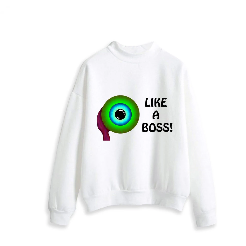 

WAWNI Jacksepticeye Turtlenecks Harajuku Tops Thin Sweatshirt Casual Sweatshirt Pullover Sweatshirts Cosplay Round Neck New Tops