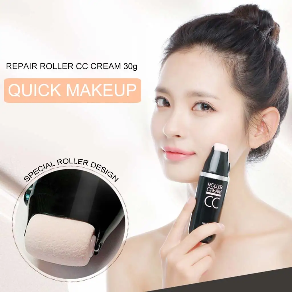 

Роликовый BB & CC крем, корейский макияж, Женская основа, увлажняющий отбеливающий косметический крем