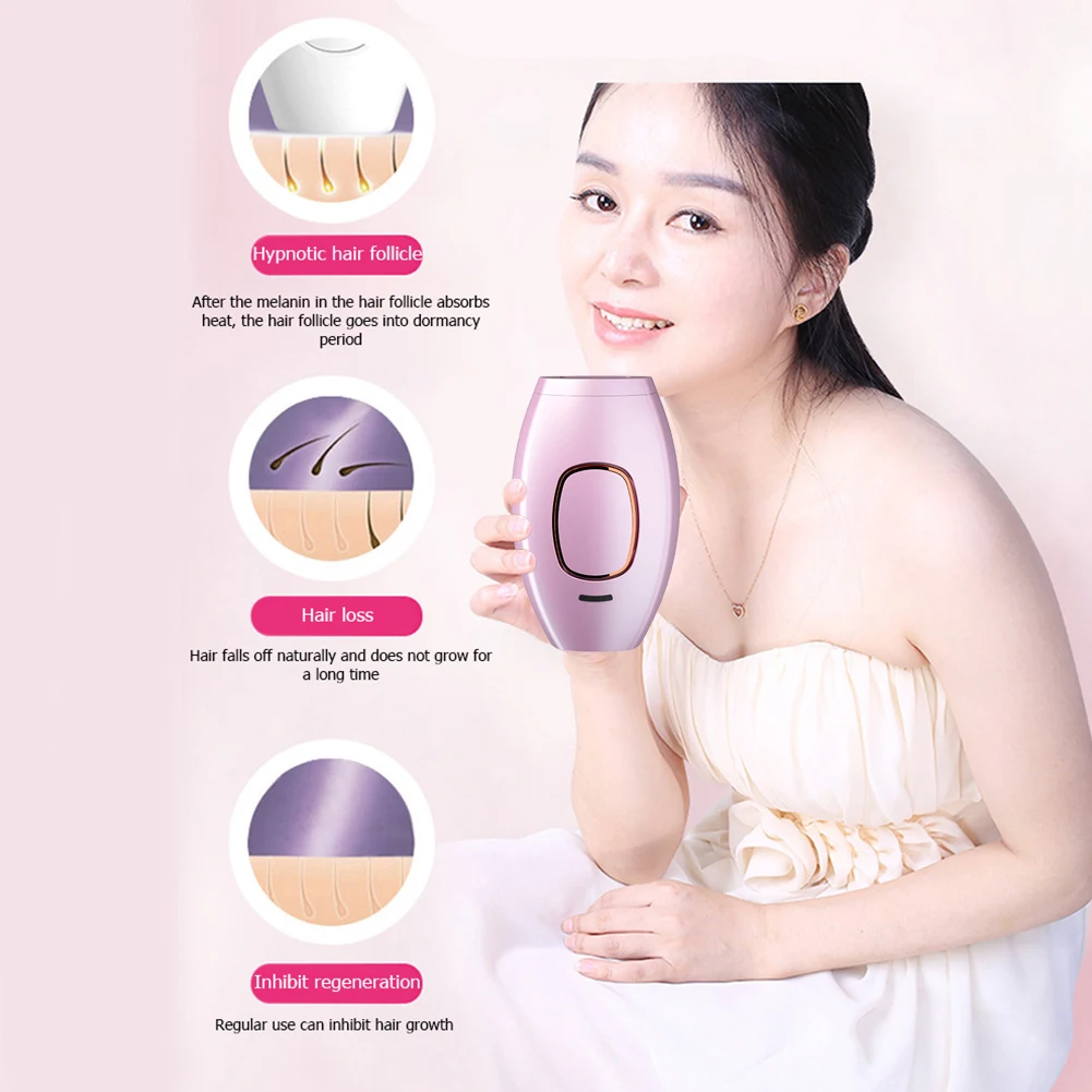 

Electric Handhold Hair Remove Permanent IPL Laser Depilator Photoepilator Women Painless Hair Remover Machine Body Care Tool