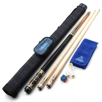 cuesoul 58 19oz ds maple pool cue stick set with 2 shafthard cue case 1x1%ef%bc%88cue set and cue shaft only for choose%ef%bc%89