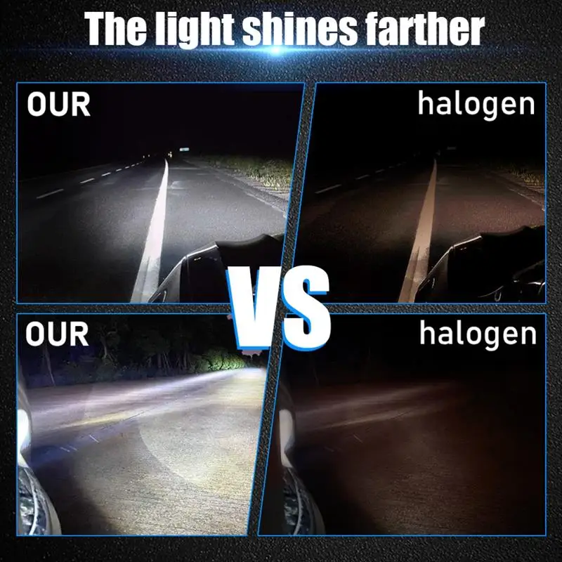 H11 Car Fog Light Waterproof And Dustproof Auto Driving Lamp Super Bright LED Headlight |