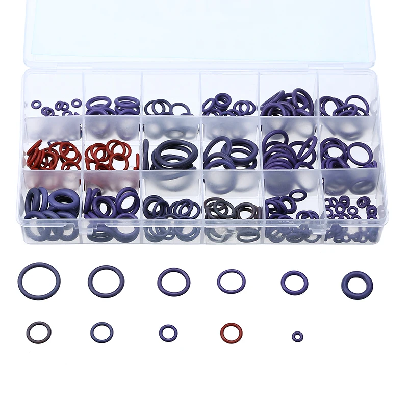 270 шт. уплотнительные кольца 18 размеров автомобильная система кондиционера