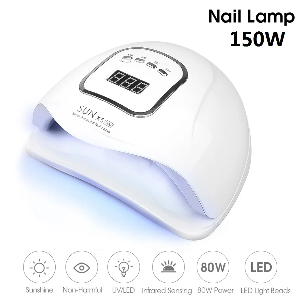 150 ватт 45 шт светодиодный бусины с плоской обратной стороной для нейл Сушилка