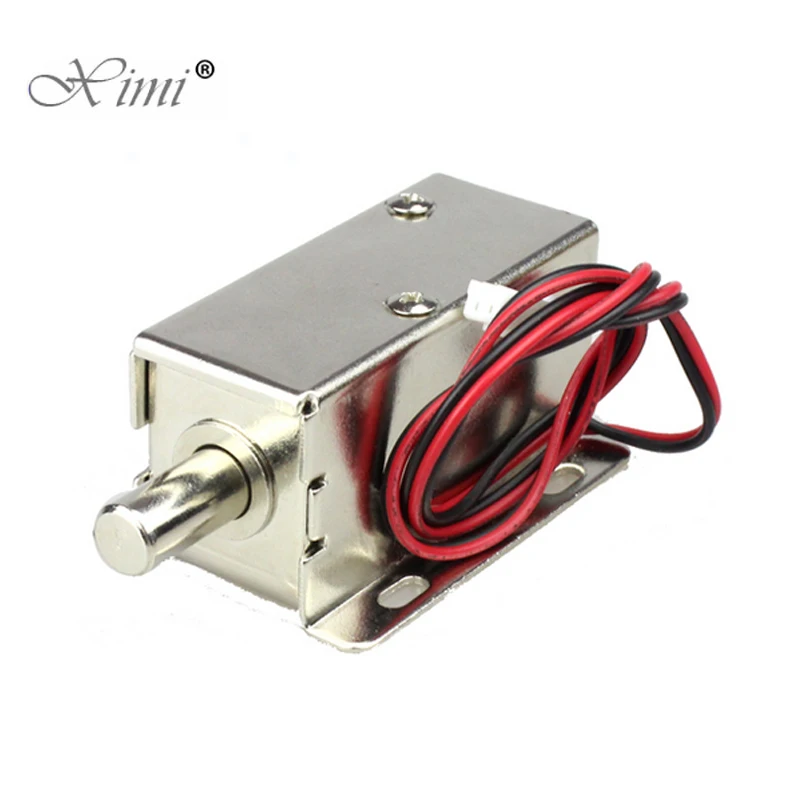 Round Cabinet Lock Small Electric Control 12V Mini Electromechanical Drawer | Безопасность и защита