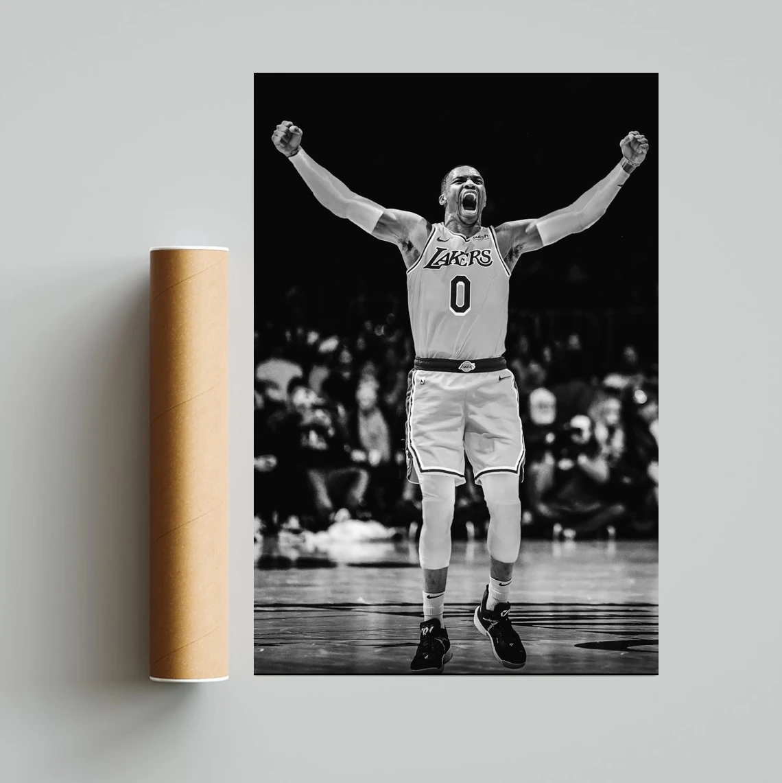 Рассел Вестбрук плакат баскетбольный холст Художественная печать домашний