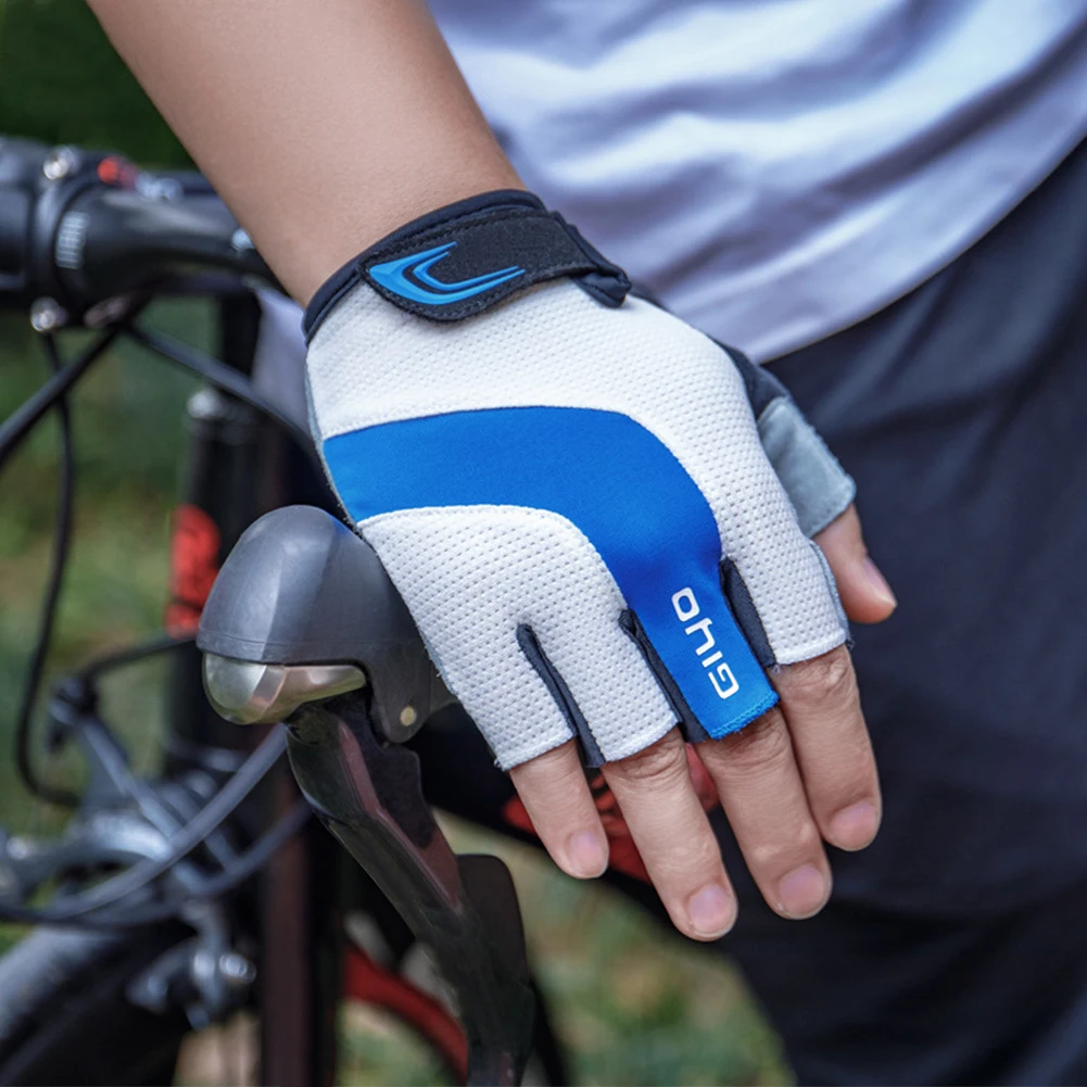 

Practical Bicycle Gloves Half Finger Outdoor Sports Gloves for Men Women Gel Pad Breathable MTB Road Racing Riding Cycling Glove