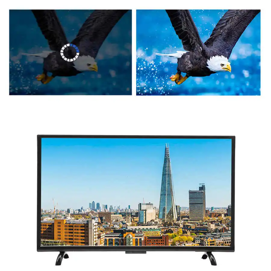 32-дюймовый изогнутый экран TV 3000R HD умный телевизор LCD ультратонкий HDR цифровой Wi-Fi