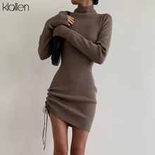 Klalien-nuevo vestido de otoño para mujer...