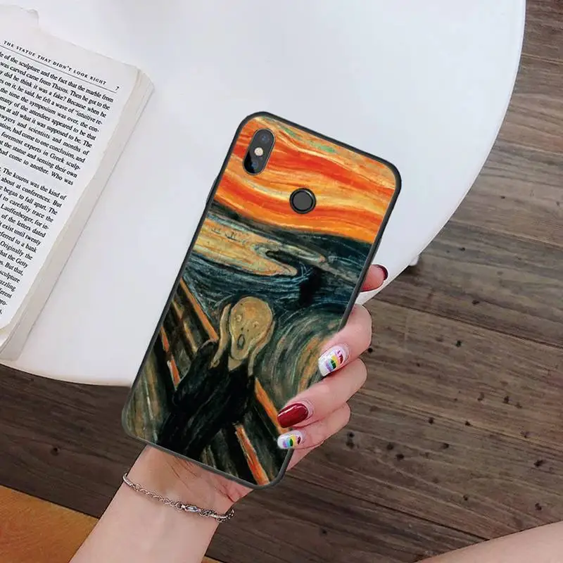 

Retro van gogh painting art Phone Case For Xiaomi Redmi note 7 8 9 t k30 max3 9 s 10 pro lite