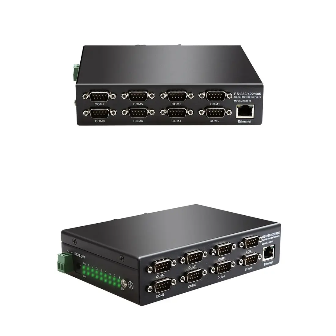 DIEWU 8 портов RS232 RS485 RS422 к Ethernet TCP/IP конвертер несколько последовательных устройств